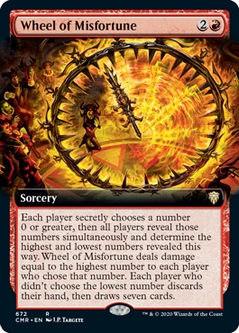 Wheel of Misfortune Commander Legends Bordless